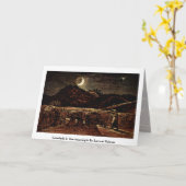 Cornfield In The Moonlight By Samuel Palmer Karte (Gelbe Blume)