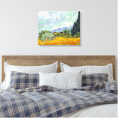 Cornfield mit Zypern von Vincent van Gogh Leinwanddruck (Insitu (Schlafzimmer))