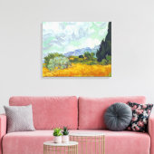 Cornfield mit Zypern von Vincent van Gogh Leinwanddruck (Insitu (Wohnzimmer))