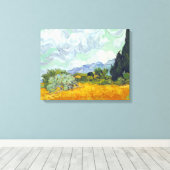 Cornfield mit Zypern von Vincent van Gogh Leinwanddruck (Insitu (Holzboden))