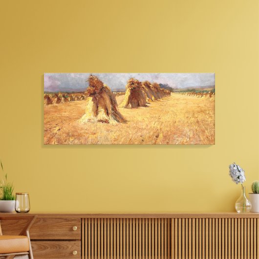 Cornfield - Olga Wisinger-Florian Leinwanddruck (Insitu (Wohnzimmer))