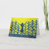 Cornfield Reverie Karte (Vorderseite)