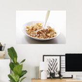 Cornflakes und Milch Poster (Heimbüro)