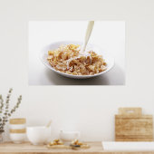 Cornflakes und Milch Poster (Küche)