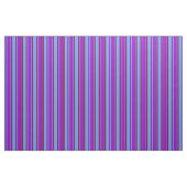 Cornfllower Blue, Dunkle Violette und Maroon Strip Stoff (Fat Quarter (45,7 x 55,9 cm))