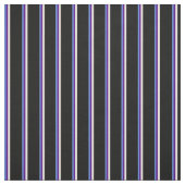 Cornfllower Blue, Indigo, Beige & Schwarz Stoff (Muster)