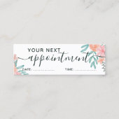 Cornfloralfarben-Trendsetter Mini Visitenkarte (Vorderseite)