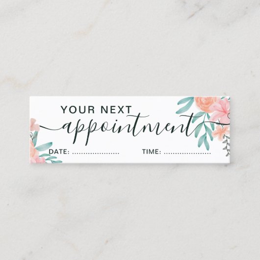 Cornfloralfarben-Trendsetter Mini Visitenkarte (Vorderseite)