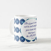 Cornflower 2 Seine Liebe Kaffeetasse (Vorderseite Links)