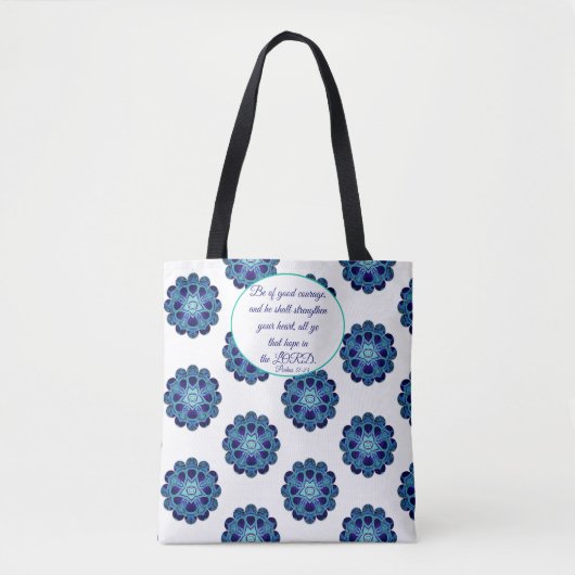 Cornflower 2 Seine Liebe Tasche (Vorderseite)