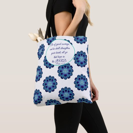 Cornflower 2 Seine Liebe Tasche (Von Nahem)