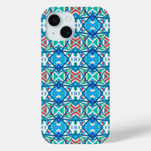 Cornflower Balanced Harmony Colors Abstrakte Linie Case-Mate iPhone Hülle