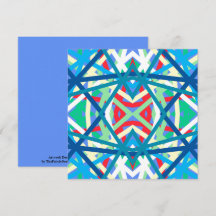 Cornflower Balanced Harmony Colors Abstrakte Linie