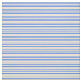Cornflower Blau und Bisque Farbmuster Stoff (Muster)