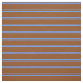 Cornflower Blau und Braun Farbmuster Stoff (Muster)