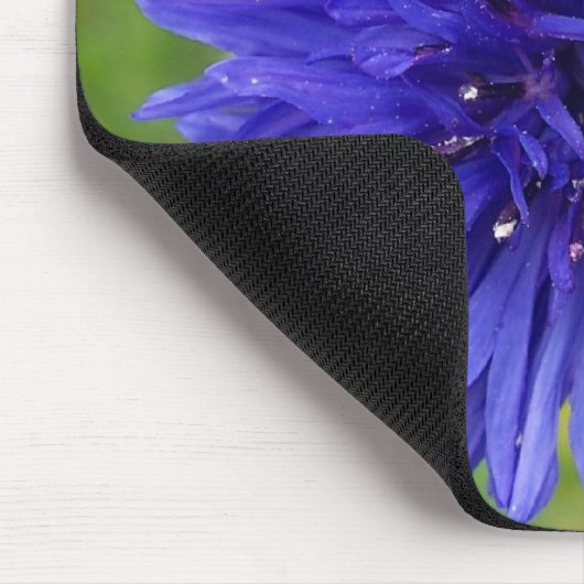 Cornflower-blauer Junge Mousepad (Ecke)