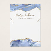 Cornflower Blue-Age-Halskette-Grafikkarte (Vorderseite)