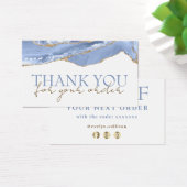 Cornflower Blue Agegen danke Ihnen Rabattkarte (Schreibtisch)