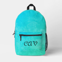 Cornflower Blue Bedruckter Rucksack