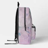 Cornflower Blue Bedruckter Rucksack (Links)