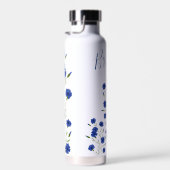 Cornflower Blue Botanical Trinkflasche (Rechts)