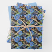 Cornflower Blue Bridal Wedding Geschenkpapier Set (Beispiel)