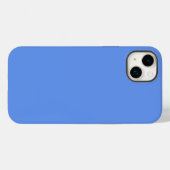 Cornflower Blue Case-Mate iPhone Hülle (Rückseite (Horizontal))