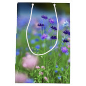 Cornflower Blue Gift Bag Mittlere Geschenktüte (Rückseite)