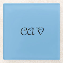 Cornflower Blue Glasuntersetzer