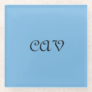 Cornflower Blue Glasuntersetzer