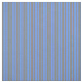 Cornflower Blue & Gray Lines Stoff (Muster)