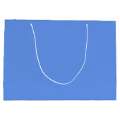 Cornflower Blue Große Geschenktüte (Rückseite)