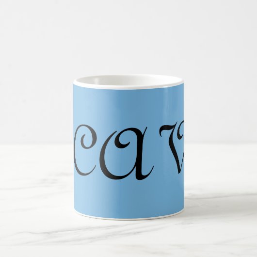 Cornflower Blue Kaffeetasse (Mittel)