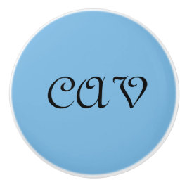 Cornflower Blue Keramikknauf