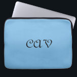 Cornflower Blue Laptopschutzhülle<br><div class="desc">Diese wunderschöne,  blaue Kornblume behalte dir warm,  wenn du blau bist. Es kann auch personalisiert sein,  es zu einer eigenen Decke zu machen</div>