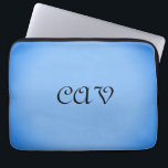 Cornflower Blue Laptopschutzhülle<br><div class="desc">Diese wunderschöne, blaue Kornblume behalte dir warm, wenn du blau bist. Es kann auch personalisiert sein, es zu einer eigenen Decke zu machen</div>