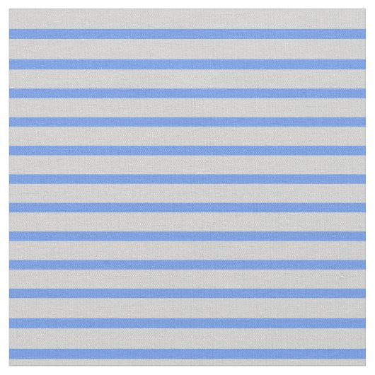 Cornflower Blue & Light Gray Farbmuster Stoff (Nahaufnahme)