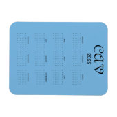 Cornflower Blue Magnet (Horizontal)