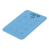 Cornflower Blue Magnet (Linke Seite)