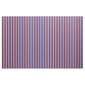 Cornflower Blue, Maroon & White Lines Stoff (Yard (91,4 cm))