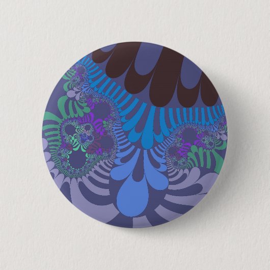 Cornflower Blue Mod Button (Vorderseite)