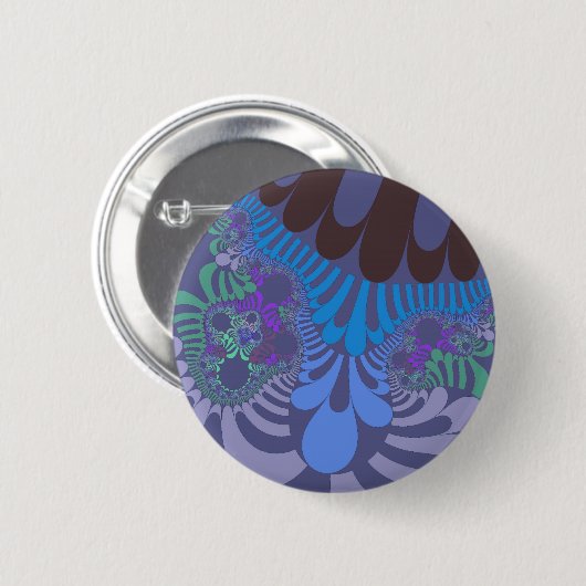 Cornflower Blue Mod Button (Vorne & Hinten)