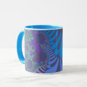 Cornflower Blue Mod Tasse (Vorderseite Links)