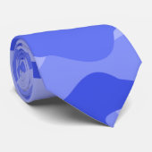 Cornflower Blue Monocolor Camouflage Krawatte (Gerollt)