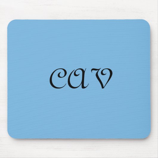 Cornflower Blue Mousepad (Vorne)