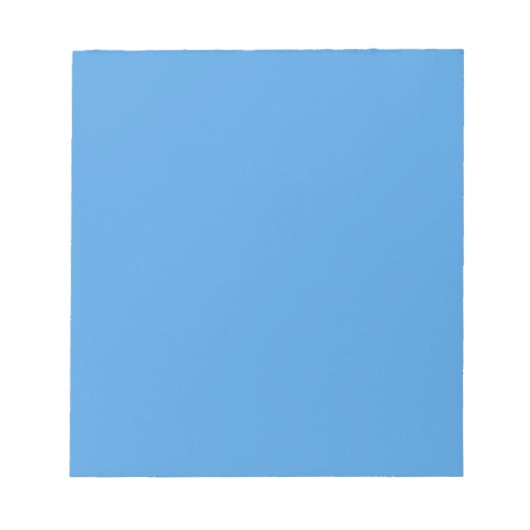 Cornflower Blue Notizblock (Vorderseite)
