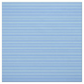 Cornflower Blue & Powder Blue Streifen Stoff (Muster)