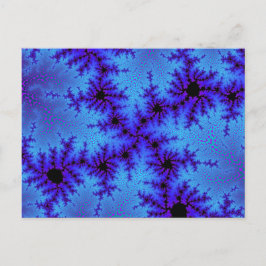 Cornflower Blue Speckle Postkarte