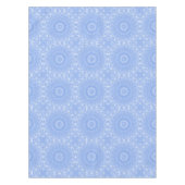 Cornflower Blue Symmetry Mandala Tischdecke (Vorderseite)