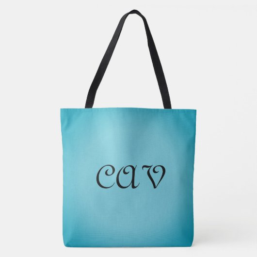 Cornflower Blue Tasche (Vorderseite)